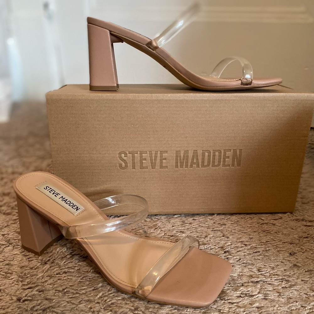 Lilah clear Steve Madden